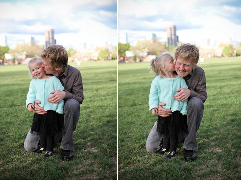 image of father and daughter giving hugs